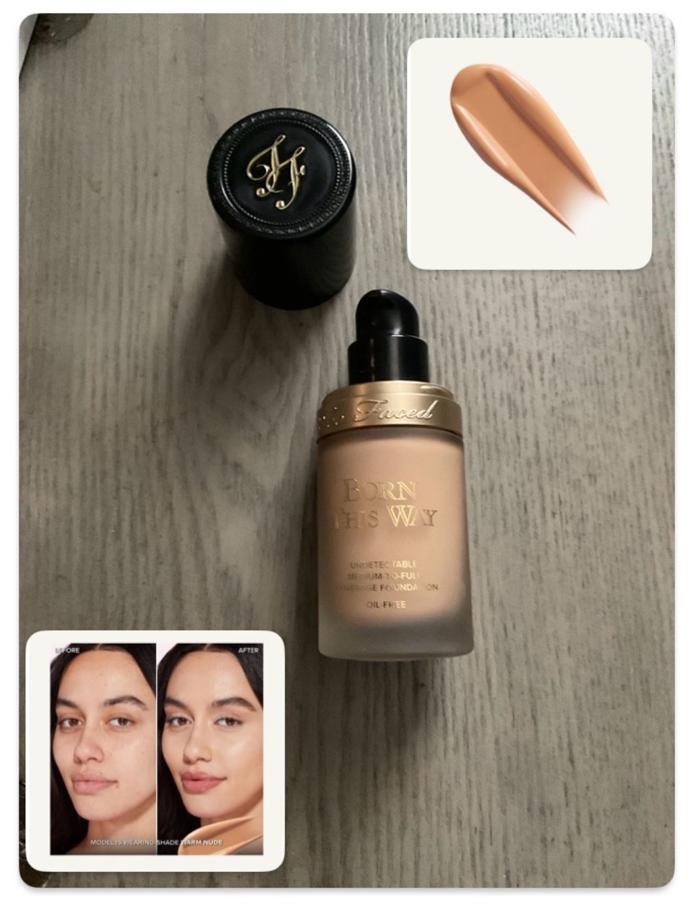 Too Faced Born This Way Foundation Warm Nude
